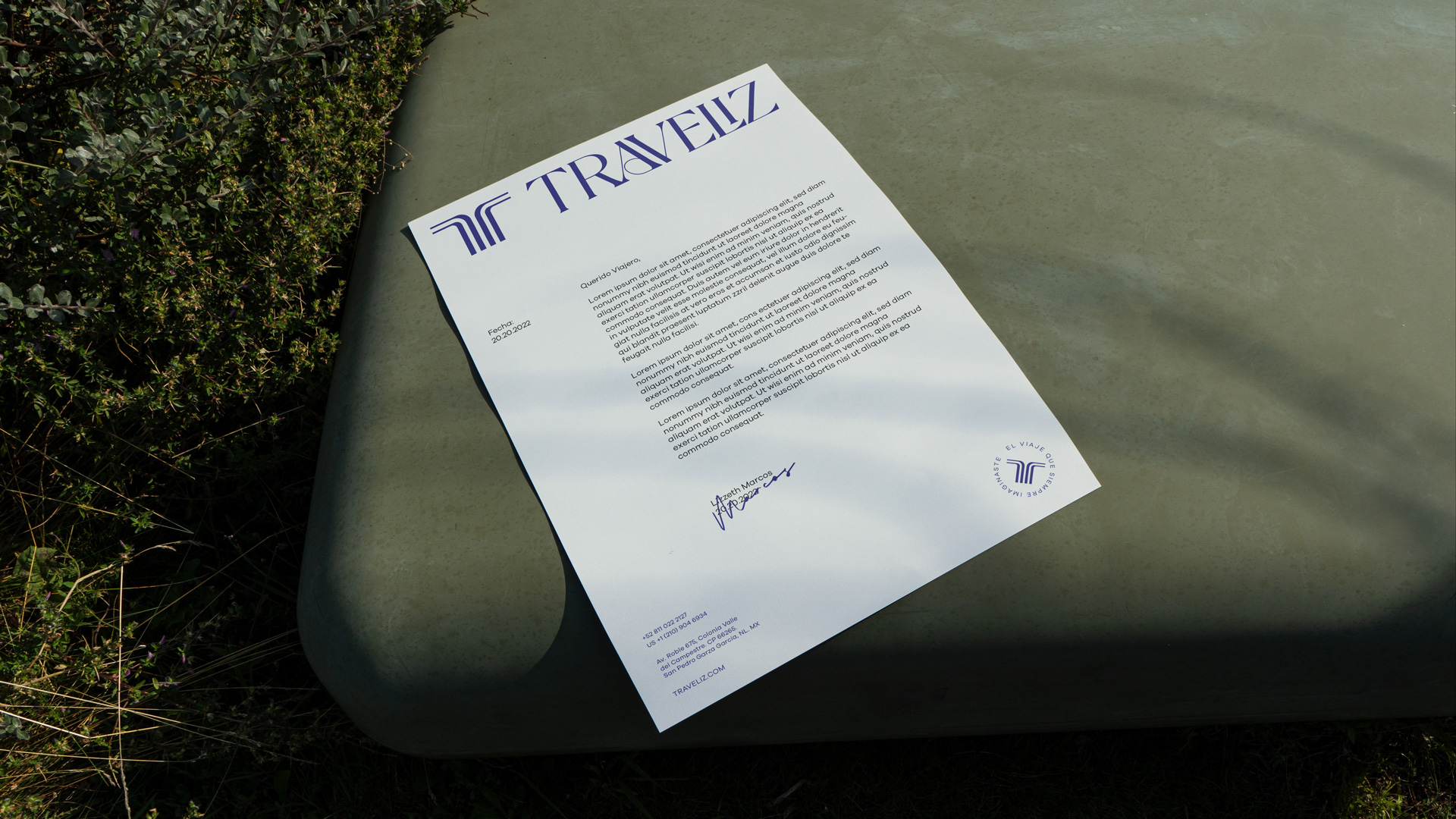 Traveliz stationery